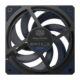 Корпусний вентилятор 120 мм Cooler Master Mobius 120 Slim MFZ-S2NN-25NPKR1 Black - мініатюра 4