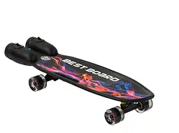 Скейтборд S-00501 Best Board, музика, дим, світло, USB зарядка, колеса PU, в коробці (6900066348877)