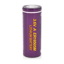 Батарейка ER18505M (size A), 3.6V 3200mah, Lithium, shrink PkCell (ER18505M)