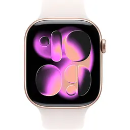Смарт-годинник Apple Watch Series 11 GPS 46mm Rose Gold Aluminum Case with Light Blush Sport Band S/M (MEV64) [145287] - мініатюра 2