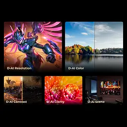 LED-телевизор Dreame Aura Mini LED 4K TV 65S100 (7262671) - мініатюра 3