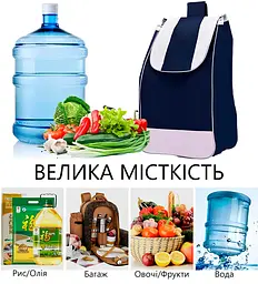 Сумка-візок на колесах - мініатюра 4