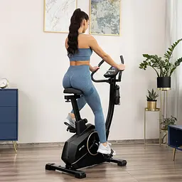 Велотренажер Gymtek XB4000 iConsole+ електромагнітний золотий - мініатюра 8