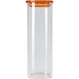 Ємність для зберігання MBM HOME 2.2 л прозора  (KP-146 XL T/ORANGE)