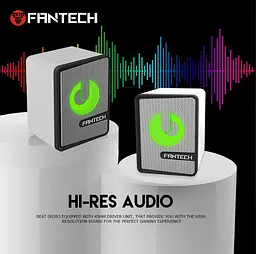Компьютерные колонки Fantech GS 203 SPACE EDITION USB White - мініатюра 4