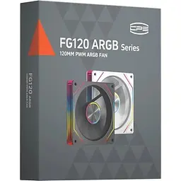 Кулер до корпусу PcCooler (FG120 ARGB BK) - мініатюра 6