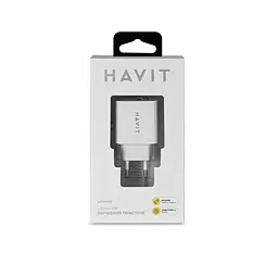 Зарядний пристрій Havit 20W USB та Type-C білий (HV-UCP007) - мініатюра 5