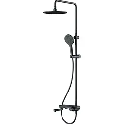 Душова система ShowerSpot Am.Pm Like black matt F0780722, Чорний матовий