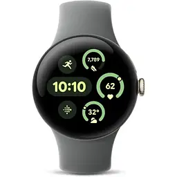 Smart Watch Google Pixel Watch 3 41mm Bluetooth / WiFi Gold Case/Hazel Band Global version - мініатюра 2