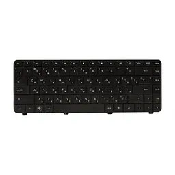 Клавиатура ноутбука PowerPlant HP Presario CQ42/G42 черная, черный фрейм (KB311743)