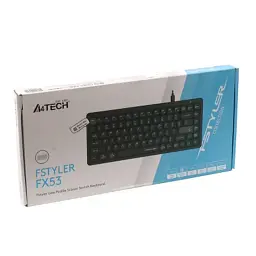 Клавіатура A4Tech FX53 USB UA Black (4711421002394) - мініатюра 8