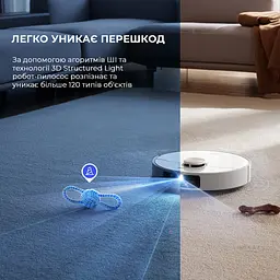Робот-пилосос миючий Dreame Bot X40 Ultra White - мініатюра 20