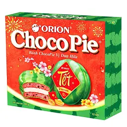 Тістечко Orion Choco Pie Watermelon 336 г