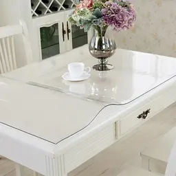 М'яке скло Прозора силіконова скатертина на стіл Soft Glass Захист для меблів 3.9х1.0 м Товщина 1.5 мм - мініатюра 5