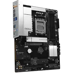 ASRock B850 ROCK WIFI 7 (AM5/B850, 4*DDR5, 2xPCIex16, HDMI, 4xSATAIII,2xM.2, 2.5GLan, ATX) - мініатюра 2