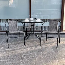 Комплект садових меблів 4Points Iseo-3 з квадратним столом 70х70х70см - мініатюра 2