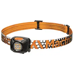 Ліхтар налобний Mactronic Rebel 400 Lm LED теплий/холодний/червоний Type-C оранжевий