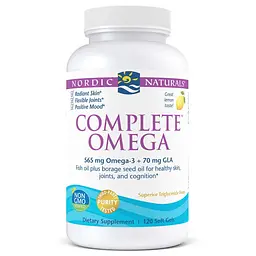 Жирні кислоти Nordic Naturals Complete Omega, 120 капсул лимон - мініатюра 2