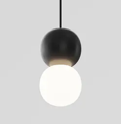 Світильник підвісний KLOODI DECO PE-SONYA80 3W 3K BK - мініатюра 3