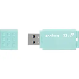 USB флеш накопичувач Goodram 32GB UME3 Care Green USB 3.2 (UME3-0320CRR11) - мініатюра 2
