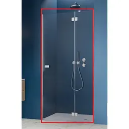 Душові двері Radaway Garda DWJ 100х195 праві, прозоре скло, хром (10710100-01-01R)