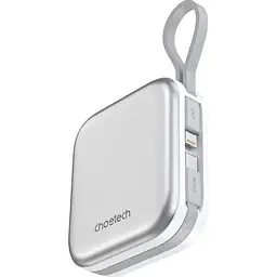 Зовнішній акумулятор Choetech Magnetic Wireless B697-WH 10000mAh 22.5W White [156579]