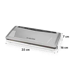 Вакуумний пакувальник Klarstein FoodLocker slim (10030778) - мініатюра 7