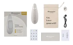 Вакуумний кліторальний стимулятор Womanizer Premium 2 - Grey Womanizer SO8751 95496 - мініатюра 5