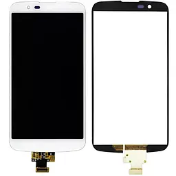 Дисплей LG K410TV K10 TV /K430TV білий, з мікросхемою, PRC