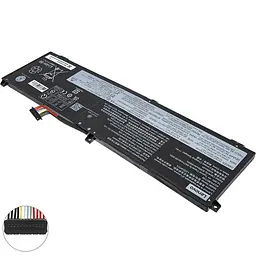 Батарея для ноутбука Lenovo L22D4PC3 (Legion S7 16IRH8 S7 16APH8) 15.56 6421mAh 99Wh Чорний