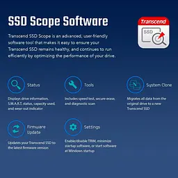 Накопичувач SSD Transcend m.2 NVMe 2TB PCIe 4.0x4 3D NAND (TS2TMTE255S) - мініатюра 10
