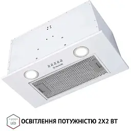 Витяжка вбудована Perfelli BI 5652 WH 1000 LED - мініатюра 5