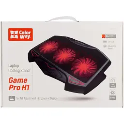 Підставка до ноутбука ColorWay Cooling Game Pro H1, 10-17" (CW-CGPH1) - мініатюра 11