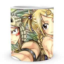 Кухоль GeekLand Fairy Tail Хвіст Феї Нацу Люсі FT 002.13 330 мл білий - мініатюра 2