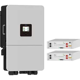 Система зберігання енергії Deye SUN-15K-SG05LP3-EU-SM2 15kW + 2 АКБ SE-G5.1 Pro-B 10.2kWh (51.2V/100Ah/5120Wh) [159629]