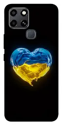 Чохол Demsky Серце України для Infinix Smart 6