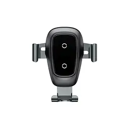 Універсальний автотримач Baseus Metal Gravity with technology Qi 10W (WXYL-B0A) - мініатюра 2