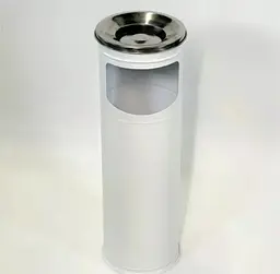 Підлогова урна з попільничкою Maxiflow біла 19х60 см (4418.1960B.101.00)