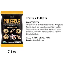 Брецелі Dream Pretzels Everything тонкі 200 г (847719) - мініатюра 4
