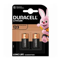 Батарейка Duracell CR123 (2шт)