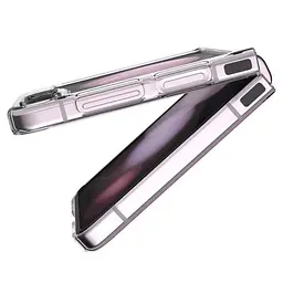 Чохол SGP Ultra Hybrid для Samsung Galaxy Z Flip7 Прозорий - мініатюра 3