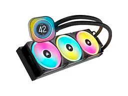 Водяне охолодження Corsair iCUE LINK H150i LCD (CW-9061008-WW) - мініатюра 2