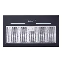 Витяжка повновбудована WEILOR PBS 52650 GLASS BL 1250 LED Strip - мініатюра 4