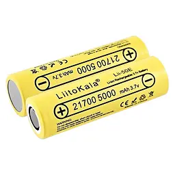 Акумулятор LiitoKala Lii-50E 21700 5000mah battery - мініатюра 2