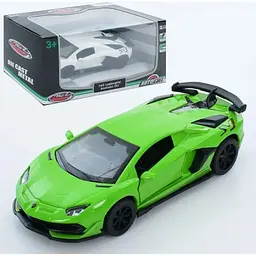 Машина металева інерційна з гумовими колесами AS-3064 АвтоМир,1:43,Lamborghini