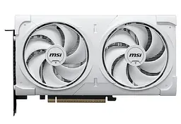 Відеокарта MSI RTX 5060 Ti 16G VENTUS 2X OC WHITE PLUS (RTX 5060 Ti 16G VENTUS 2X OC WHITE PLUS) (GDDR7, 128 bit, PCI-E v5.0 x8)