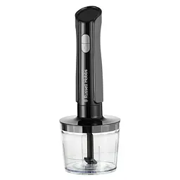 Russell Hobbs Блендер заглибний Desire Matte Charcoal, 500Вт, чаша-500мл, вінчик, міні-подріб., чорний