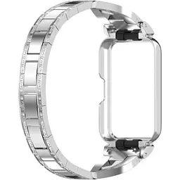 Ремінець-бампер DK Samsung Galaxy Fit3 (R390) Metal Band Fitlink Diamond (silver)