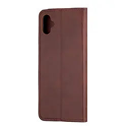 Чохол-книжка Premium Samsung A05 (A055) Dark Brown - мініатюра 3