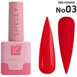 Гель-лак Shelly 03 Red Power 12 мл